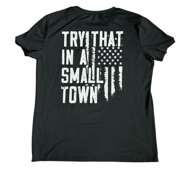 Source Unknown Tops - Jason Aldean Nashville Country Music T-shirt adult size S-M